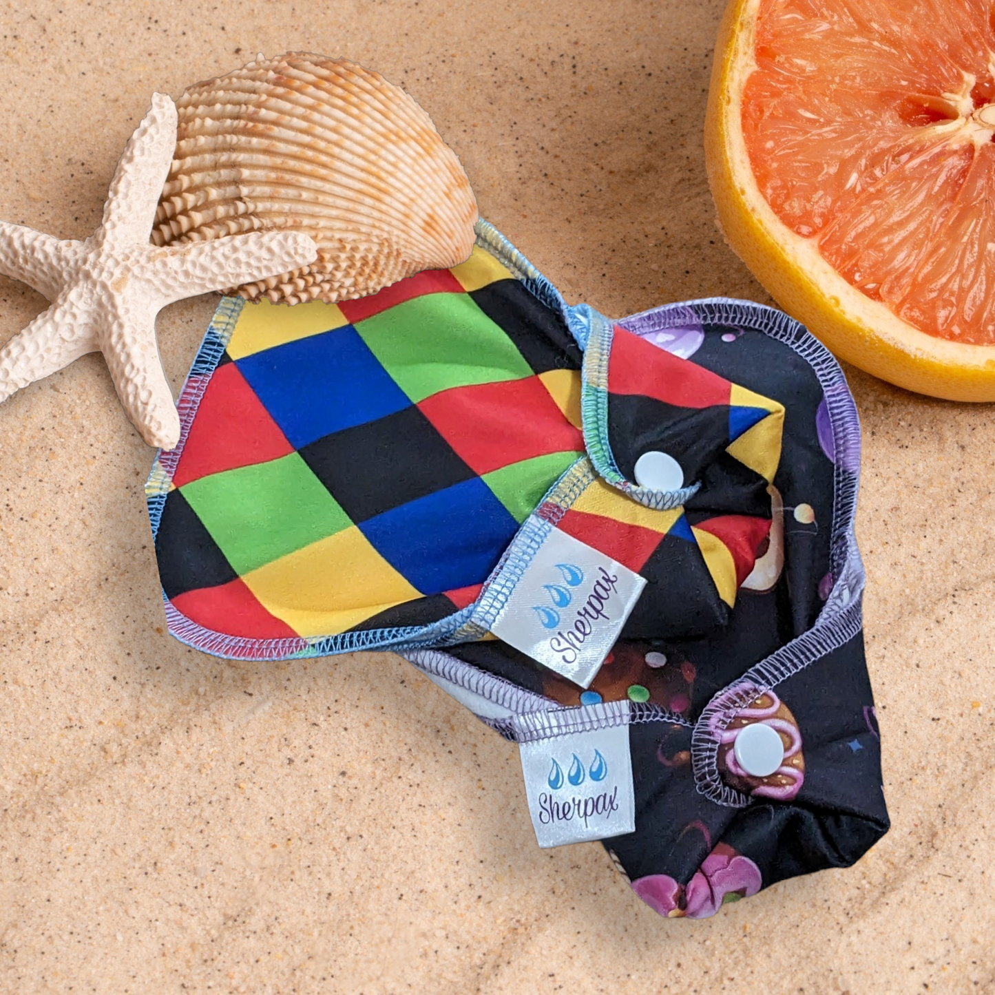 13 Inch (Large) Heavy Flow Cloth Menstrual Pads