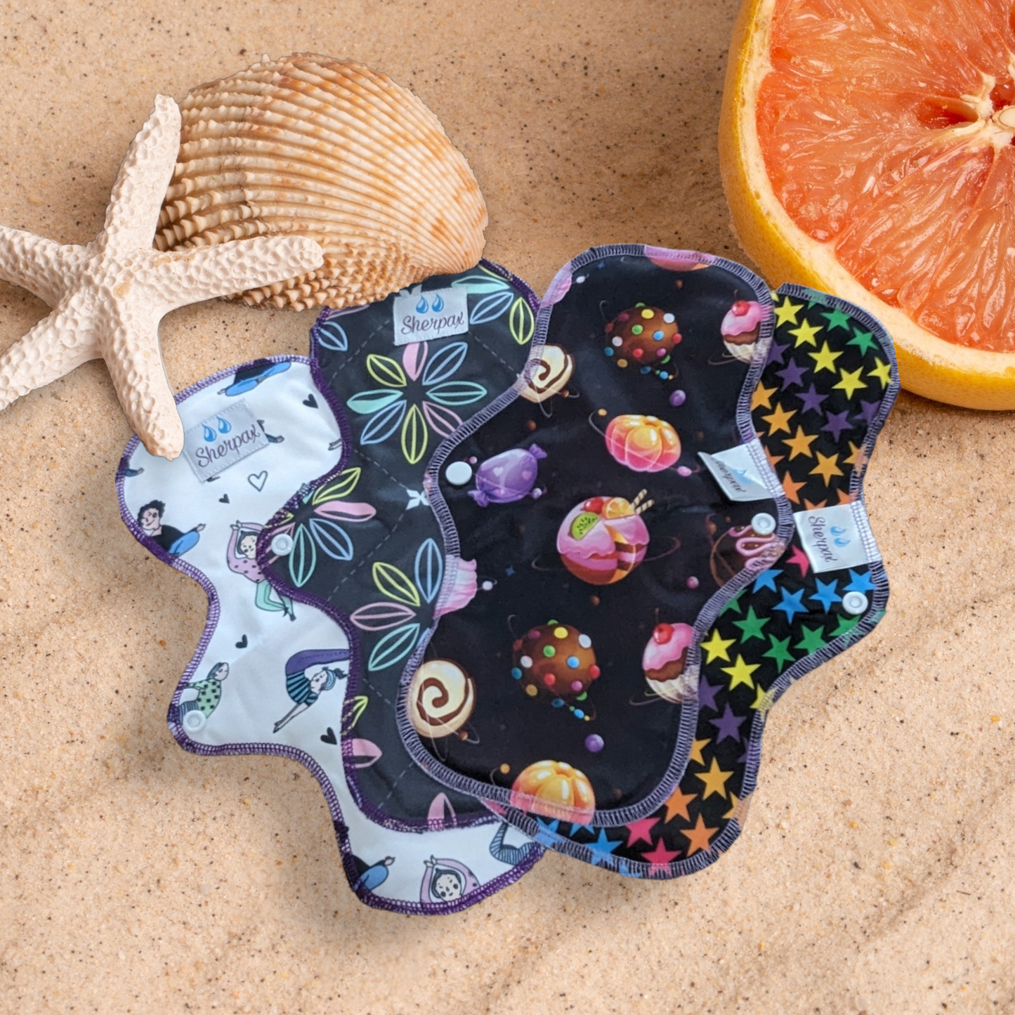 12 inch moderate flow Cloth Menstrual Pad