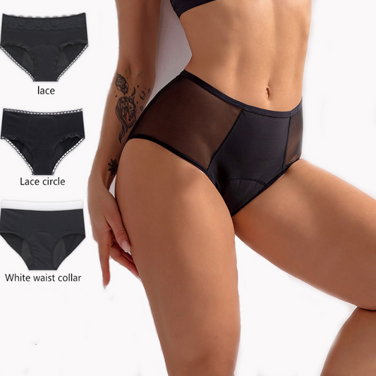 Leak Proof Menstrual Panties Women Heavy Absorbency Four-layer Leakproof Women Period Underswear