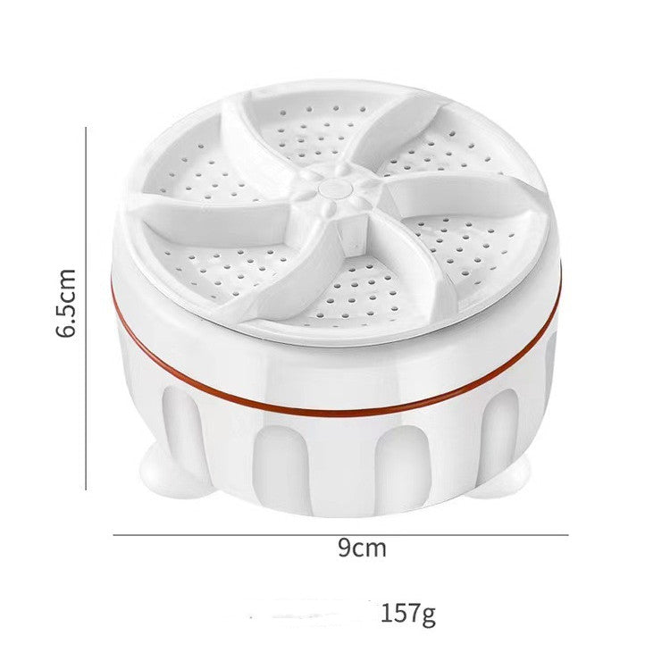 Portable mini washing machine agitator