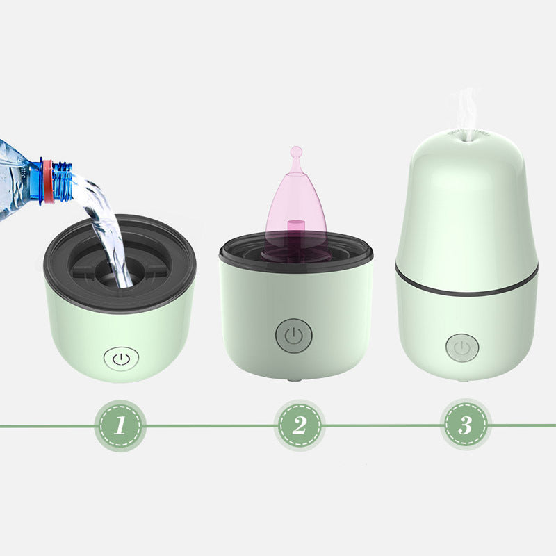 Home Mechanical Menstrual Cup Steam Sterilizer